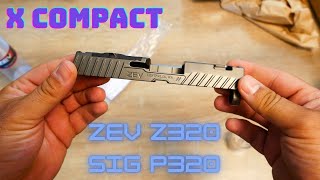 ZEV Z320 XCompact slide and barrel for Sig P320 [upl. by Shaff]