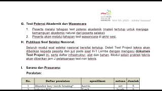 Informasi seleksi nasional World Skills Asean Bidang Refrigeration an d Air conditioning [upl. by Otxilac]