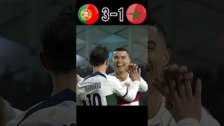 Portugal vs Morocco World Cup Final 2026 Ronaldo Hate Morocco🤬 ronaldo youtube football shorts [upl. by Ytima]