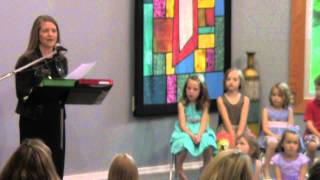 2014 05 20 Faith Montessori Preschool Graduation [upl. by Bullen]