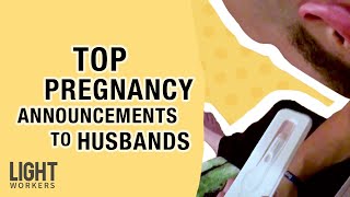 Top Pregnancy Announcements to Husbands [upl. by Deadman]