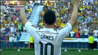 Presentación de James Rodríguez como nuevo jugador del Real Madrid [upl. by Esidarap146]