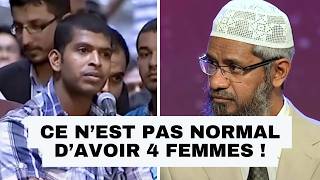 Cest très choquant davoir 4 femmes polygamie   Zakir Naik en français [upl. by Takakura850]