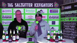 Pressekonferenz Salzgitter Icefighters vs Harsefeld Tigers vom 28012024 [upl. by Sletten]