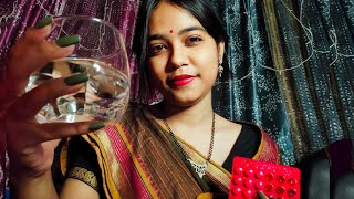 ASMR HINDI POV YOURE SICK INDIAN MOM💌 TAKING CARE OF YOU mouthsoundsmic brushingscratching [upl. by Screens277]