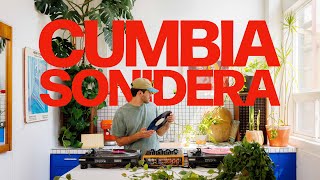 Cumbia Sonidera Mix Vinyl Studio Session with backyardmango [upl. by Willis]