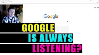 Is Google always listening Live Test [upl. by Widera54]