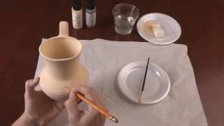 EDU005 Greek Drinking Vessel Decorating Instructions [upl. by Eilrahc]