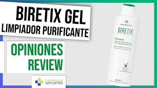 BIRETIX GEL limpiador purificante OPINIONES 💦 Gel Facial Biretix 💚FARMACIA SENANTE [upl. by Lrem]