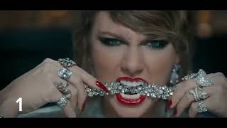 Look What You Made Me Do MV but everytime she says quotLWYMMDquot it gets faster by x020 [upl. by Fem]