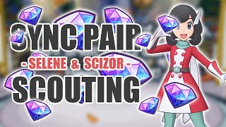 Pokemon Masters EX STEELING WITH SELENE  Sync Pair Scout  Selene Special Costume amp Scizor [upl. by Ramyaj]