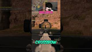 🏹ARMA poco 🚫USADA❌pero DIVERTIDA😂 crossbow ballesta warzone [upl. by Larimer459]