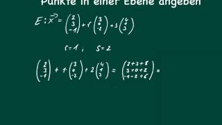 Abitur Punkte in der Ebene  mit Beispielen [upl. by Hughes]