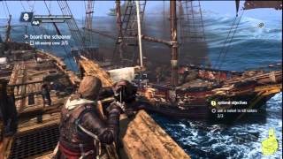 Assassins Creed IV Black Flag Sequence 3 Memory 3 Prizes and Plunder 100 Sync  HTG [upl. by Donohue]