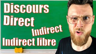 PAROLES RAPPORTÉES  les discours direct discours indirect et discours indirect libre [upl. by Ttej]