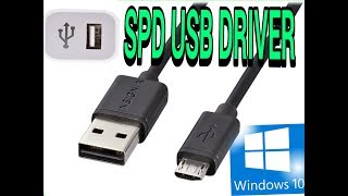 All SPD Cpu usb Driver For Windows 10 32 or 64 bitNew Driver 2018 and 100 working [upl. by Horatia]