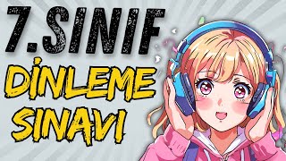 İNGİLİZCE DİNLEME SINAVI 7 SINIF  1DÖNEM 1 YAZILI [upl. by Kaycee]