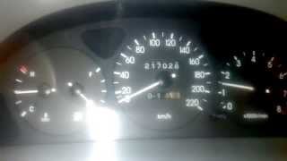 Lanos Z32SE acceleration 0220 kmh 283KM 315 Nm [upl. by Hawthorn]