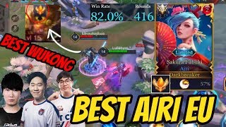 AIRI THAILAND RANK FT AHQ RUSH  HAK VS MEMARKZ VATEMAX  AoV  傳說對決  RoV  Liên Quân Mobile [upl. by Ahsinyt]