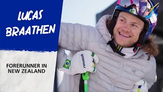 Lucas Braathen  Forerunner in New Zealand  FIS Alpine [upl. by Nnagem]