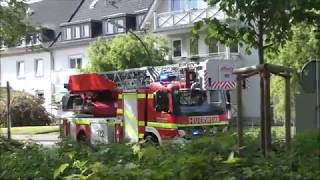 Mit Alarm auf die Wache DLK amp KTW der Feuerwehr CastropRauxel [upl. by Sorci890]