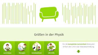 Größen in der Physik – Kennst du sie alle [upl. by Atinoj]