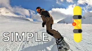 THE VERY SIMPLE THEORY OF GOOD SNOWBOARDING [upl. by Athenian]