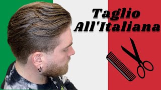 Taglio Uomo PETTINE e FORBICE 🇮🇹 TUTORIAL [upl. by Aveline]