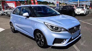 2022 MG3 Excite Auto in Skye Silver Exterior Interior Start up Walkaround 4K [upl. by Enaitsirk]