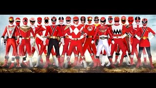 Old Ranking the Red Power Rangers MMPR to SuperMegaforce [upl. by Abroms]