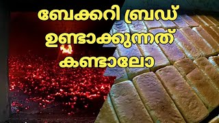 How to make bread in bakery 😋Malayalam vlog newvillage bread making traditional style kerala [upl. by Prospero]