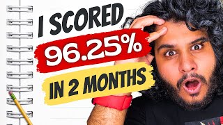 Class 12 How I Scored 96 in LAST 2 MONTHS ✨  Tips Tricks amp Study Strategy  cbse class12 [upl. by Sybyl]