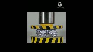 Aluminium foil vs hydraulic press [upl. by Tega97]