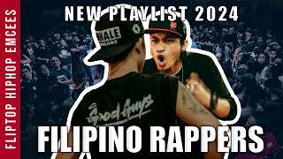 New FIlipino Rap Music Playlist  Fliptop Rappers Song Compilation 2024 [upl. by Lassiter]