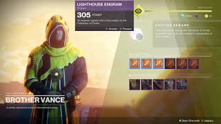 Destiny 2 Get Kairos Function Cloak from Lighthouse Engram [upl. by Daren]