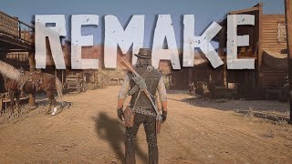 Hice el REMAKE de RED DEAD REDEMPTION 1 con mods [upl. by Eelra243]