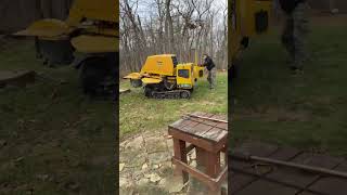 Sc70tx Vermeer stump grinder tree trending trendingshorts trendingvideo [upl. by Atilemrac]