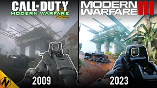 Call of Duty Modern Warfare 3 2023 vs Call of Duty Modern Warfare 2 2009  Direct Comparison [upl. by Yoshiko836]