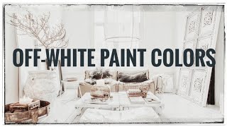 Picking the PERFECT OffWhite  How to Choose White Paint for Walls [upl. by Atibat745]