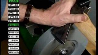 Axe Sharpening using Tormek [upl. by Gereld604]