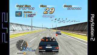 OutRun 2006 Coast 2 Coast PS2 Gameplay HD [upl. by Ymmaj]