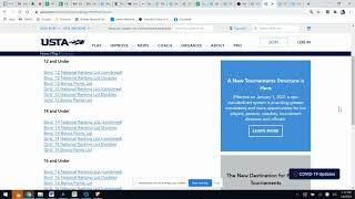How to use new USTA tournament amp ranking features [upl. by Adora]