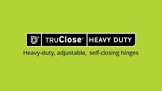 TruClose HeavyDuty S3 Hinges [upl. by Maiah274]