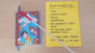 Wie mache ich eine Buchvorstellung  Rikes Schulkiste [upl. by Erret453]