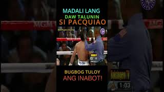 👊🇵🇭MADALI LANG DAW TALUNIN SI PACQUIAO BUGBOG TULOY ANG INABOT pacquiaovsmosley mannypacquiao [upl. by Phillips]