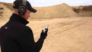 Firing the Solid Concepts 3D Printed 1911 DMLS [upl. by Anwahsak]