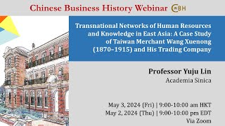 Yuju LinTransnational Networks of Human Resources and Knowledge in East Asia A Case Study of Taiwan [upl. by Bertina]