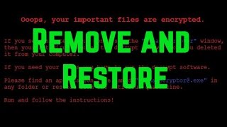 How to Remove Wana Derypt0r WNCRY Virus  Restore Files [upl. by Roskes482]