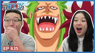 BARTOLOMEO ENTERS THE FIGHT  One Piece Episode 635 Couples Reaction amp Discussion [upl. by Adnarim966]