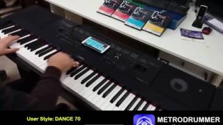 Metrodrummer demo live metronome amp Drum Machine [upl. by Medora]